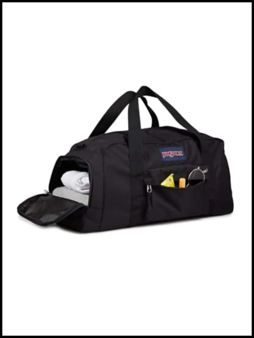 Travel Duffel Bag with Shoulder Strap 40L Polyester Weekender